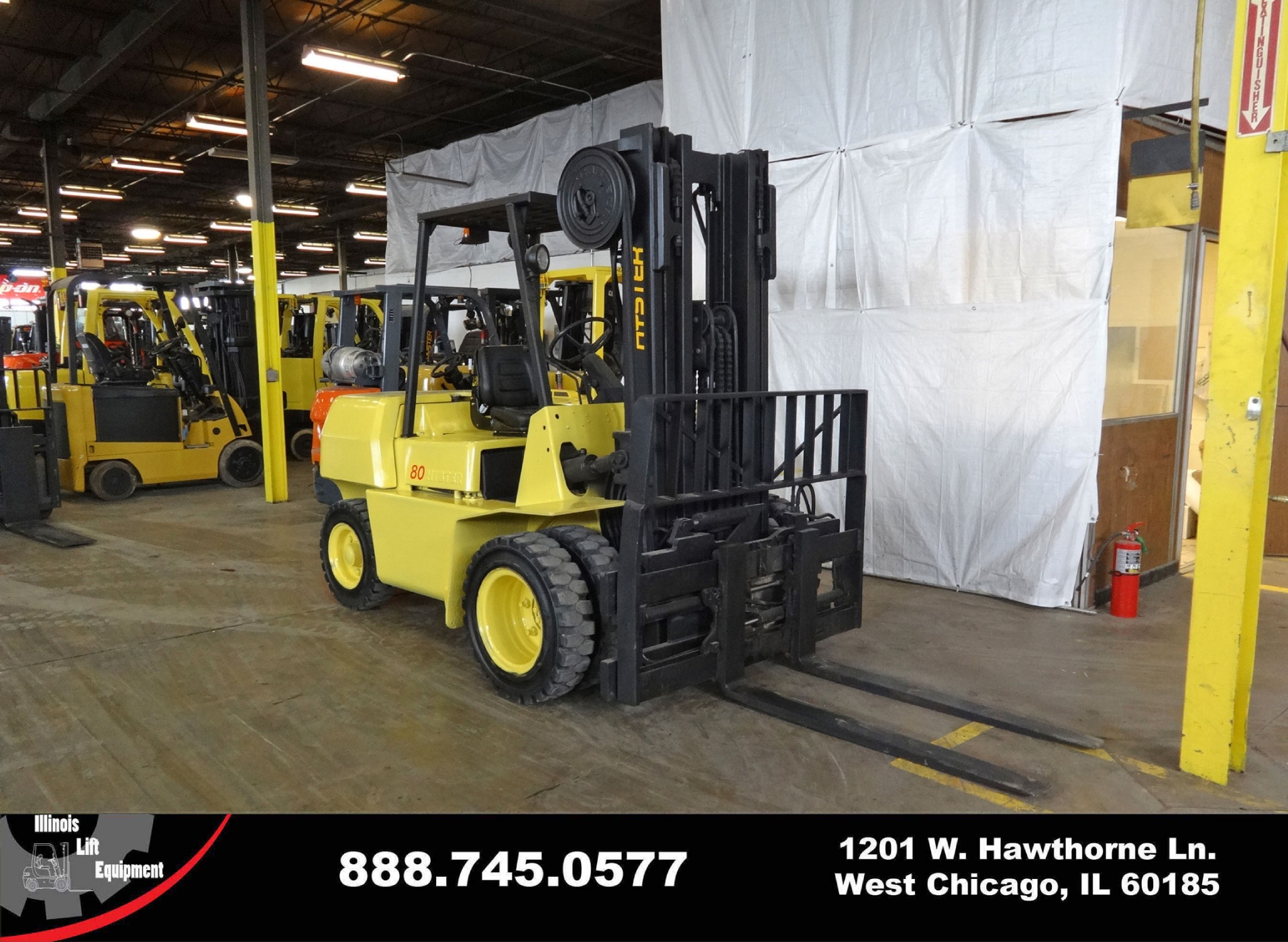 Used 1998 HYSTER H80XL  | Cary, IL