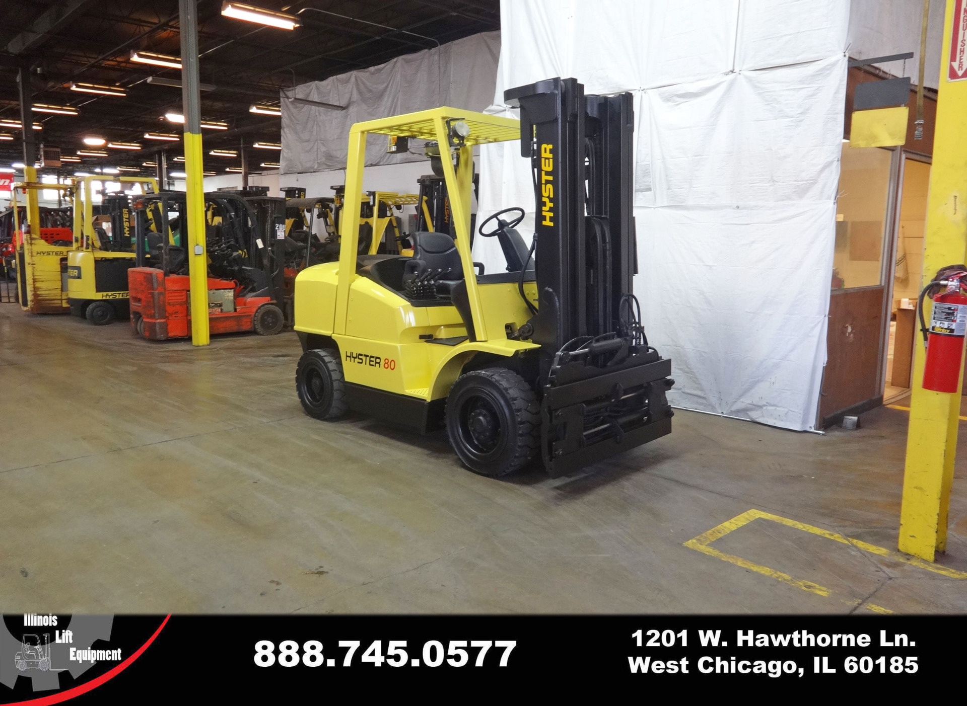 Used 2005 HYSTER H80XM  | Cary, IL