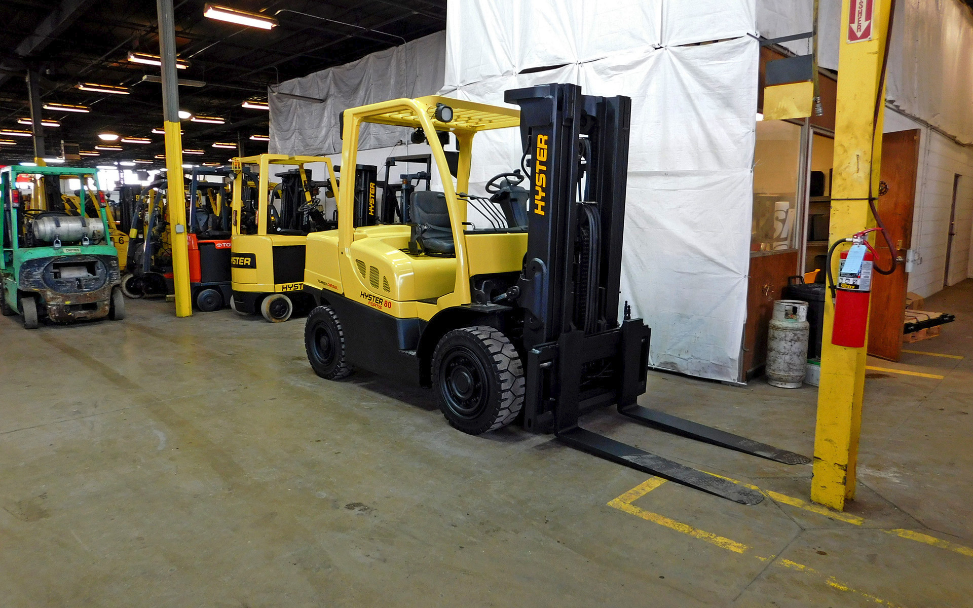 Used 2008 HYSTER H80FT  | Cary, IL