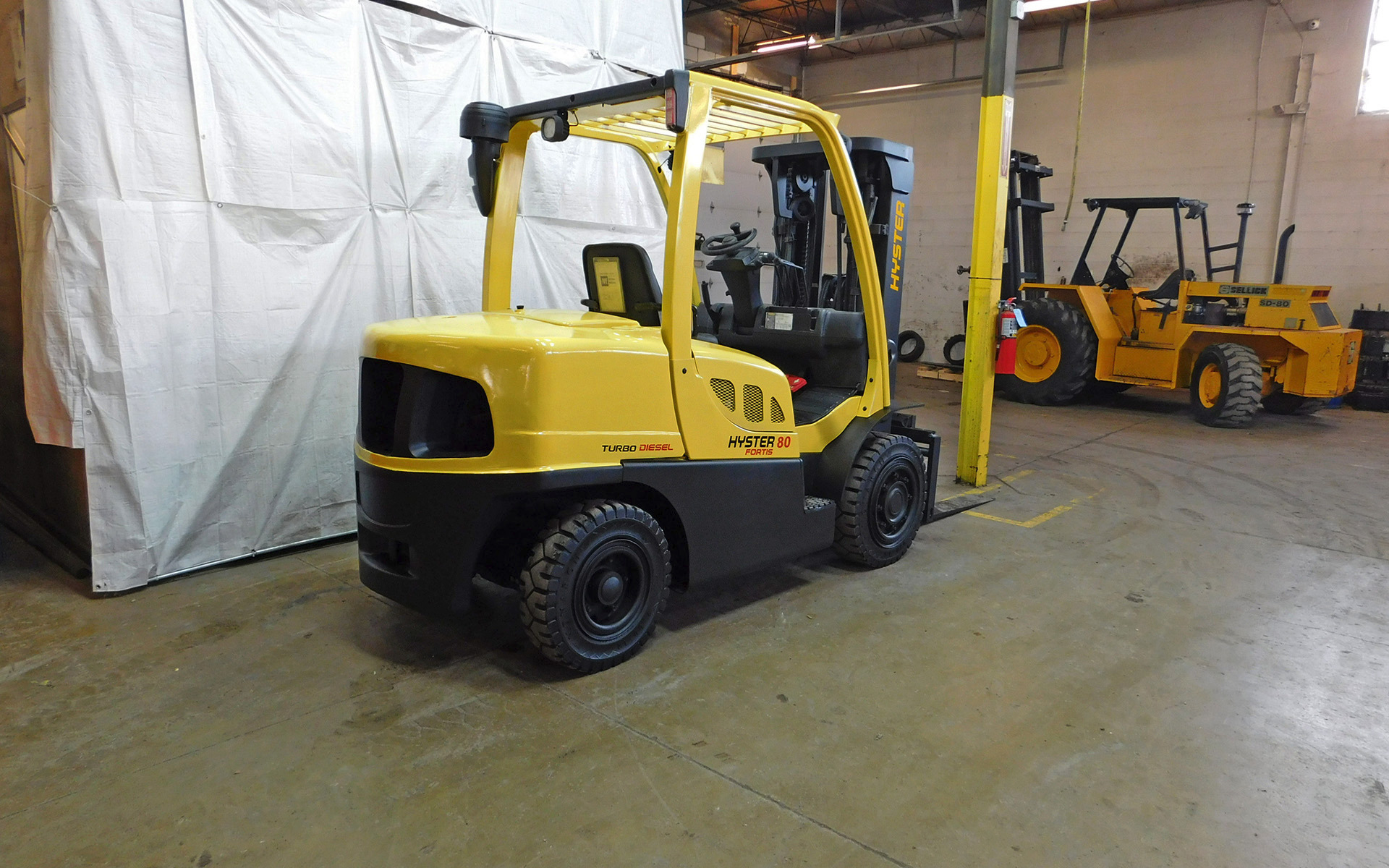 Used 2008 HYSTER H80FT  | Cary, IL