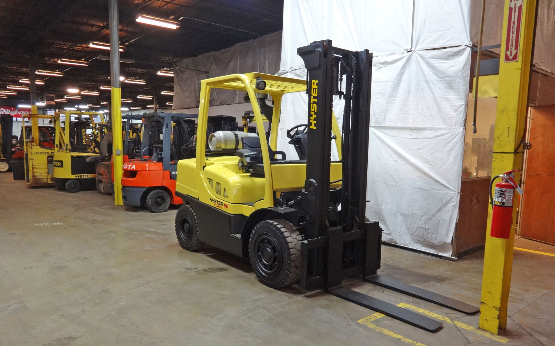 Used 2007 HYSTER H80FT  | Cary, IL