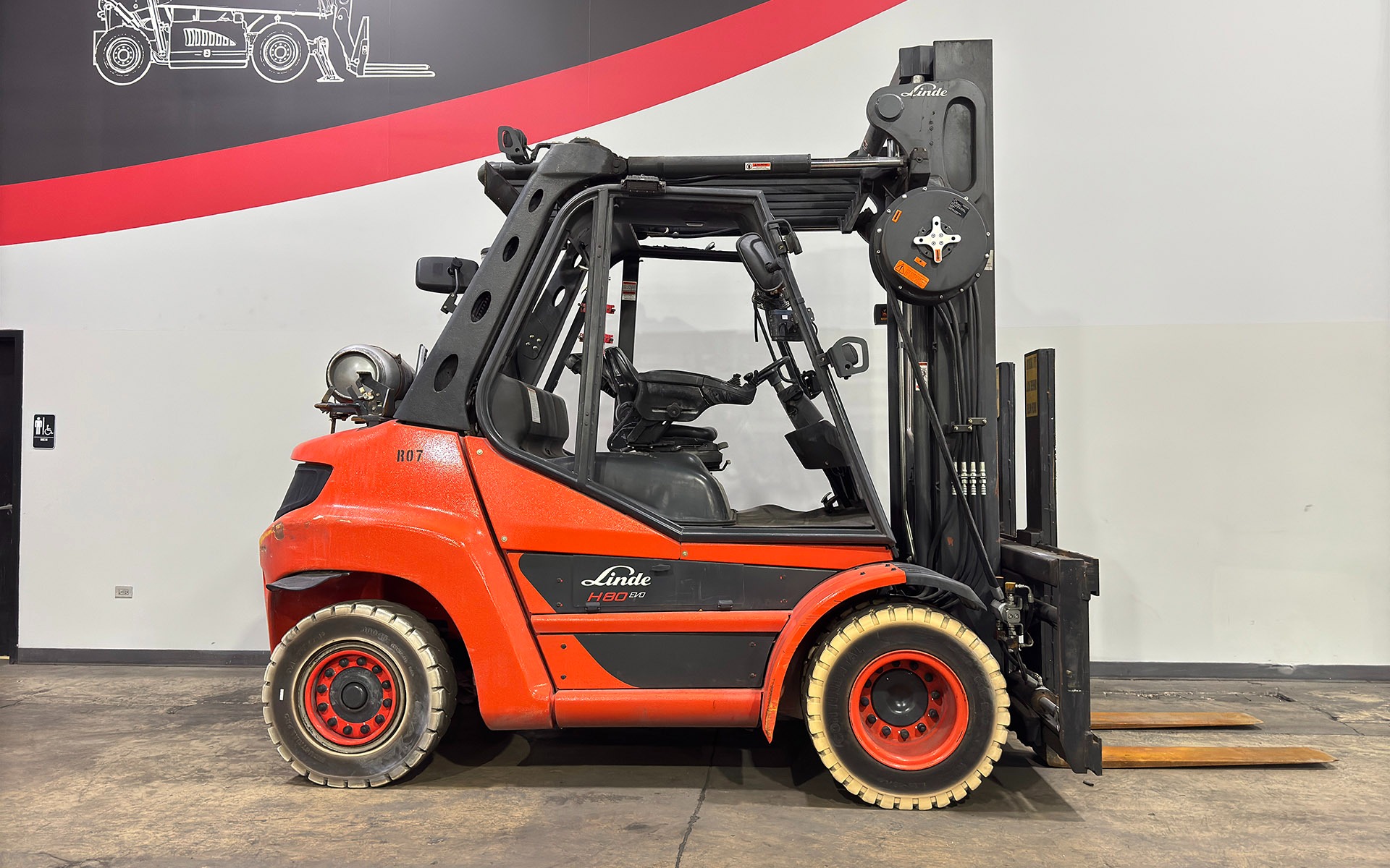 Used 2016 LINDE H80T  | Cary, IL