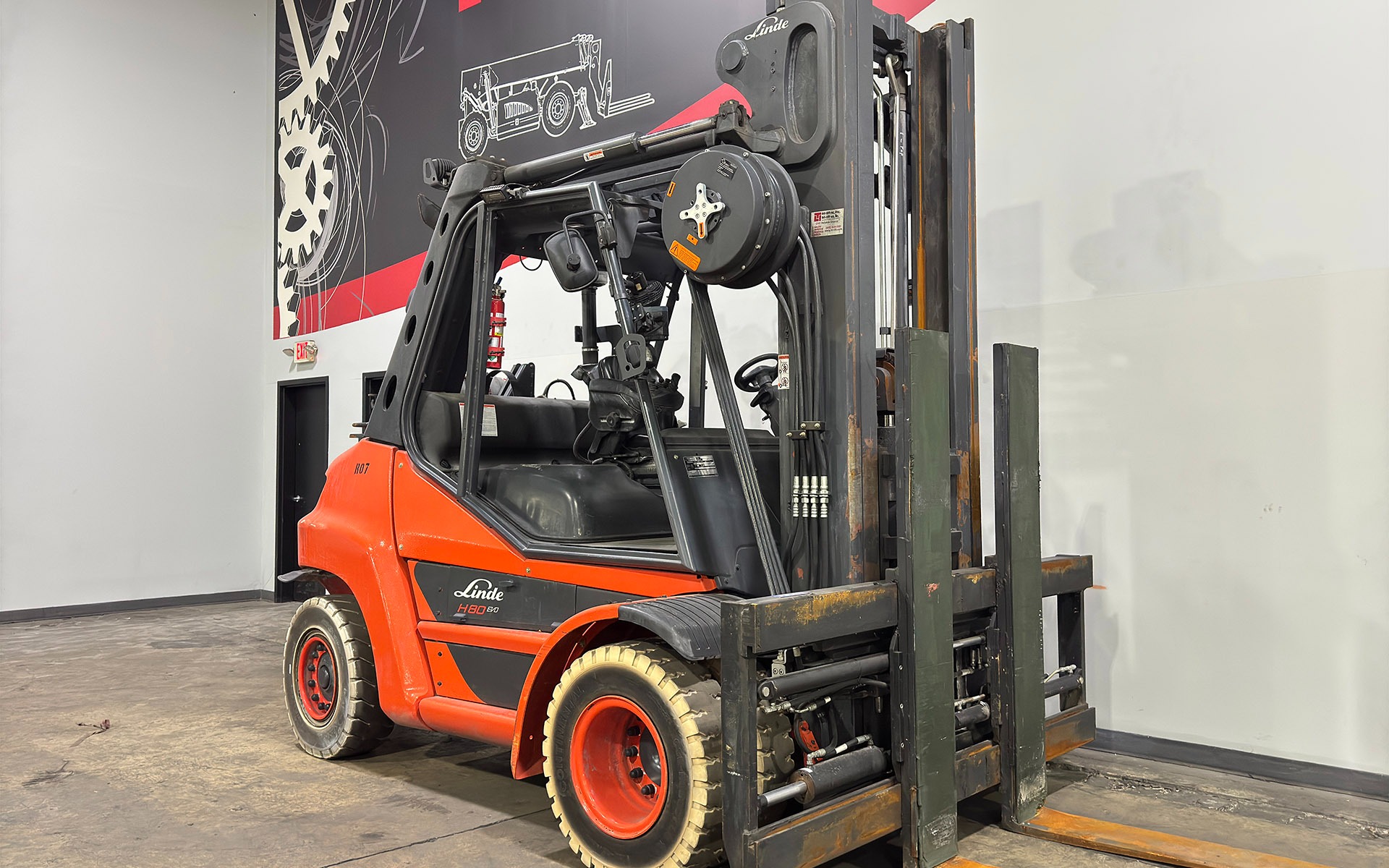 Used 2016 LINDE H80T  | Cary, IL